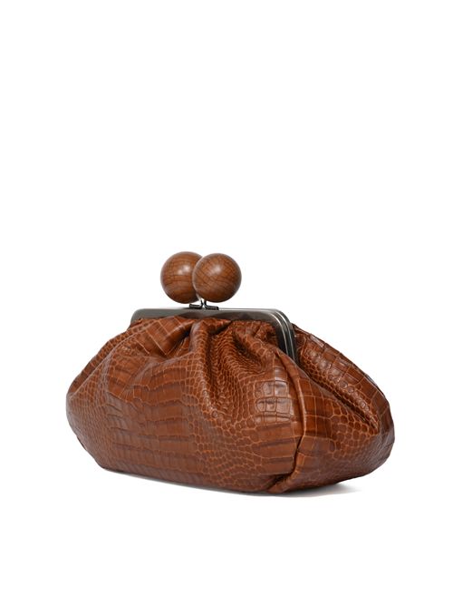 Borsa Pasticcino Bag Medium WKAALISSO in pelle con stampa Cocco WEEKEND MAX MARA | 2615511194600001